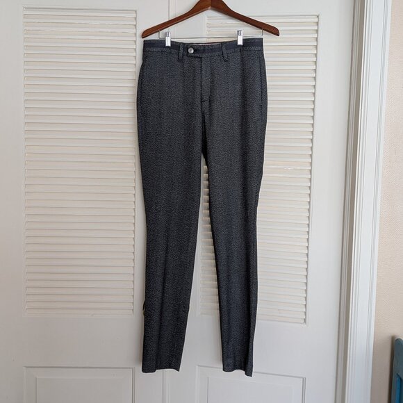 Ted Baker London Beektro Men's Slim Fit Dress Pants Charcoal 30 x 34 NWT - Picture 3 of 13